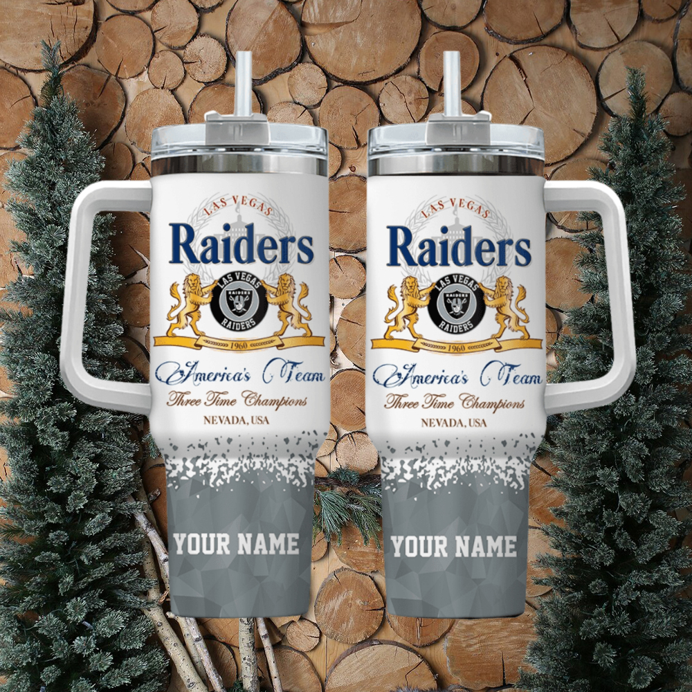 Las Vegas Raiders NFL Custom Stanley Cup 40 oz 30 oz Tumbler With HandleTVC2301969