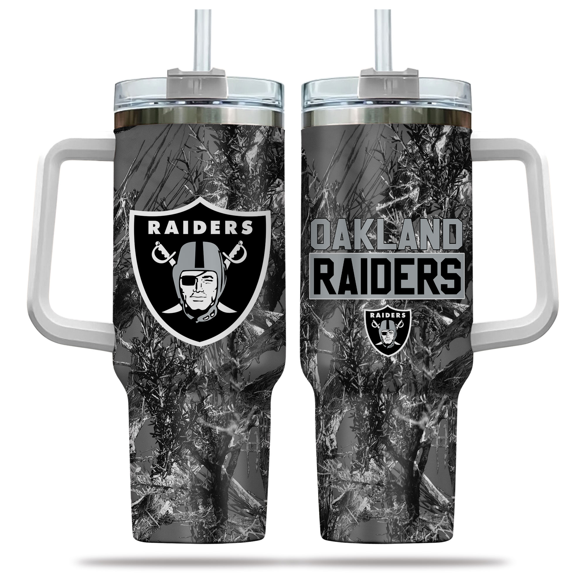 Las Vegas Raiders NFL Hunting Custom Stanley Cup 40 oz 30 oz Tumbler With HandleTVC230182