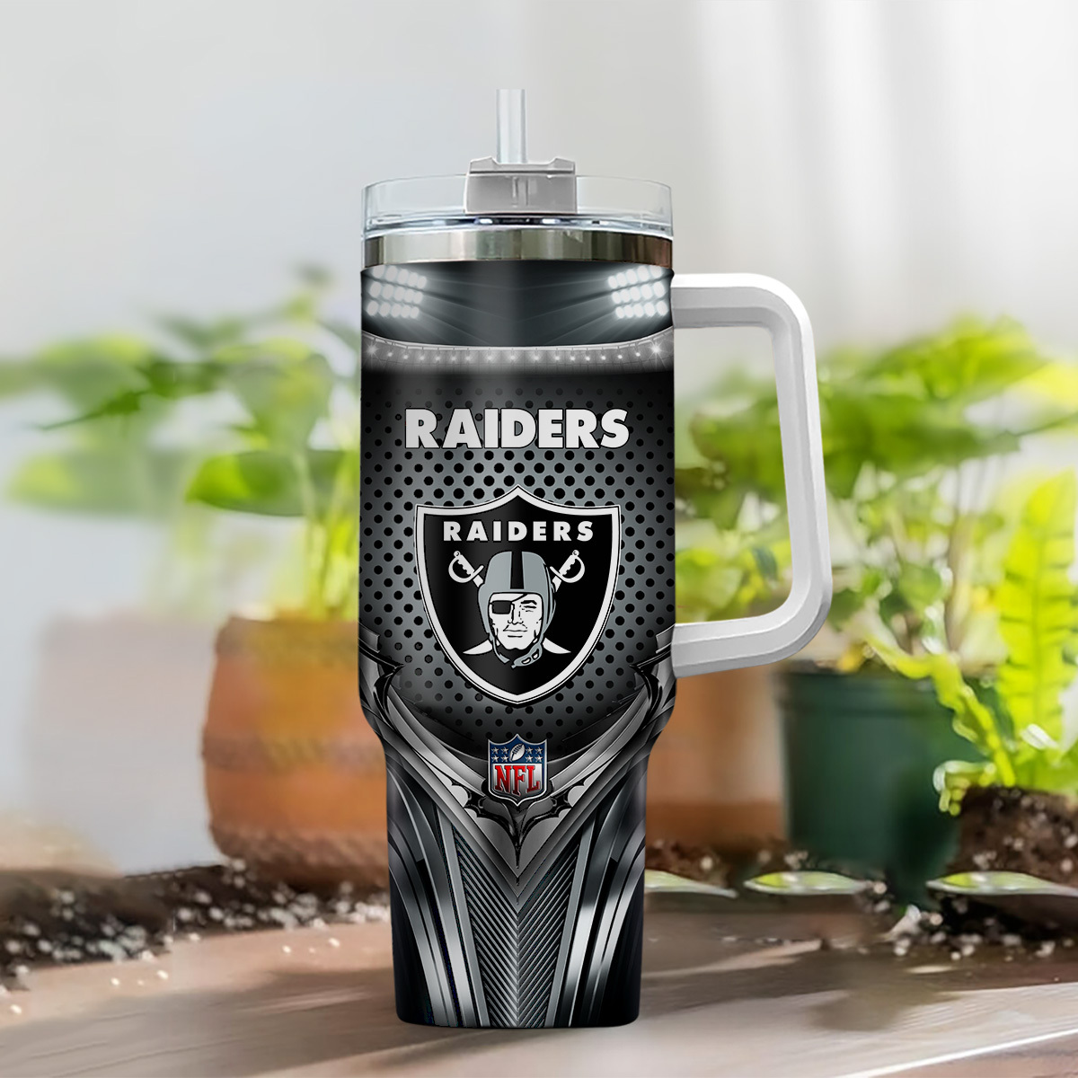 Las Vegas Raiders NFL Nutrition Facts Custom Stanley Cup 40 oz 30 oz Tumbler With HandleTVC230194 - Image 2