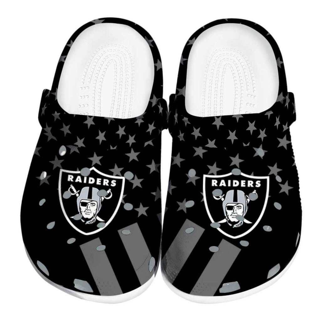 Las Vegas Raiders Stellar Stripes Theme ClogTVC180125