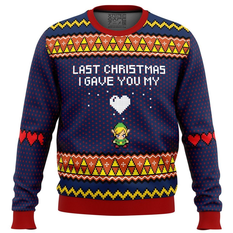 Last Christmas Zelda Ugly Sweater