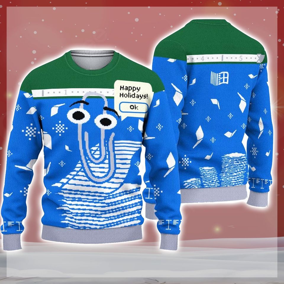 Latest Holiday Ugly Christmas Wool Sweater