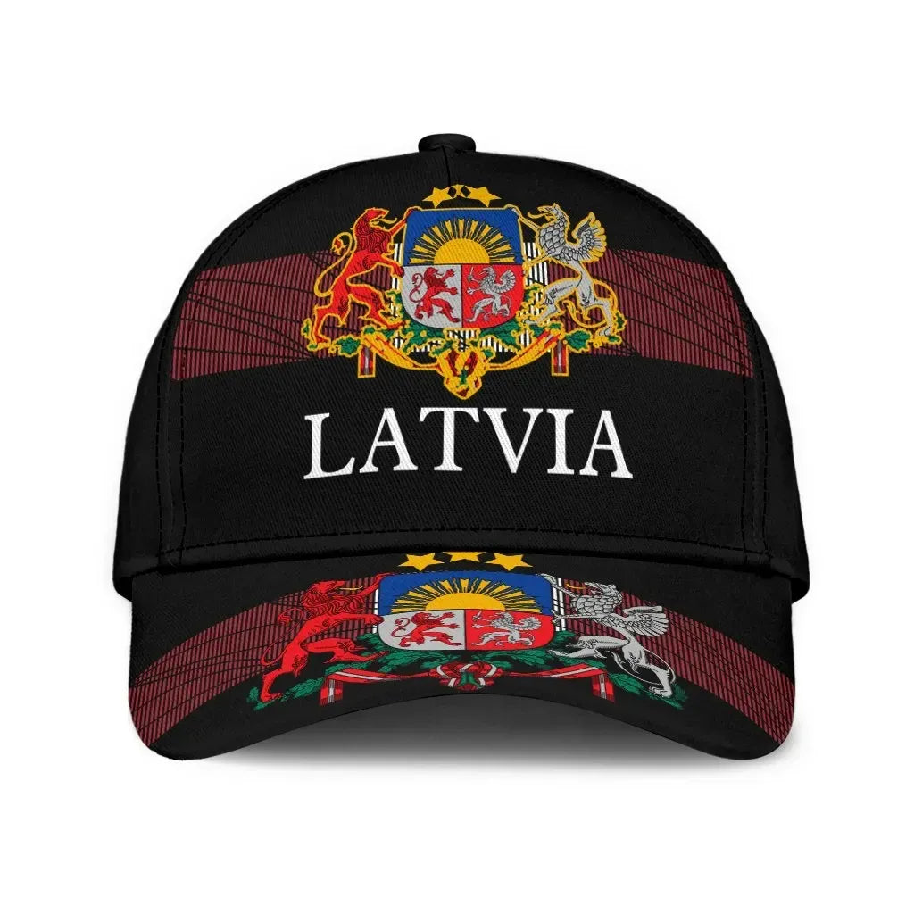 Latvia - United Classic Cap RLT6 Trucker Hats Custom Hats Gifts For Men & Women