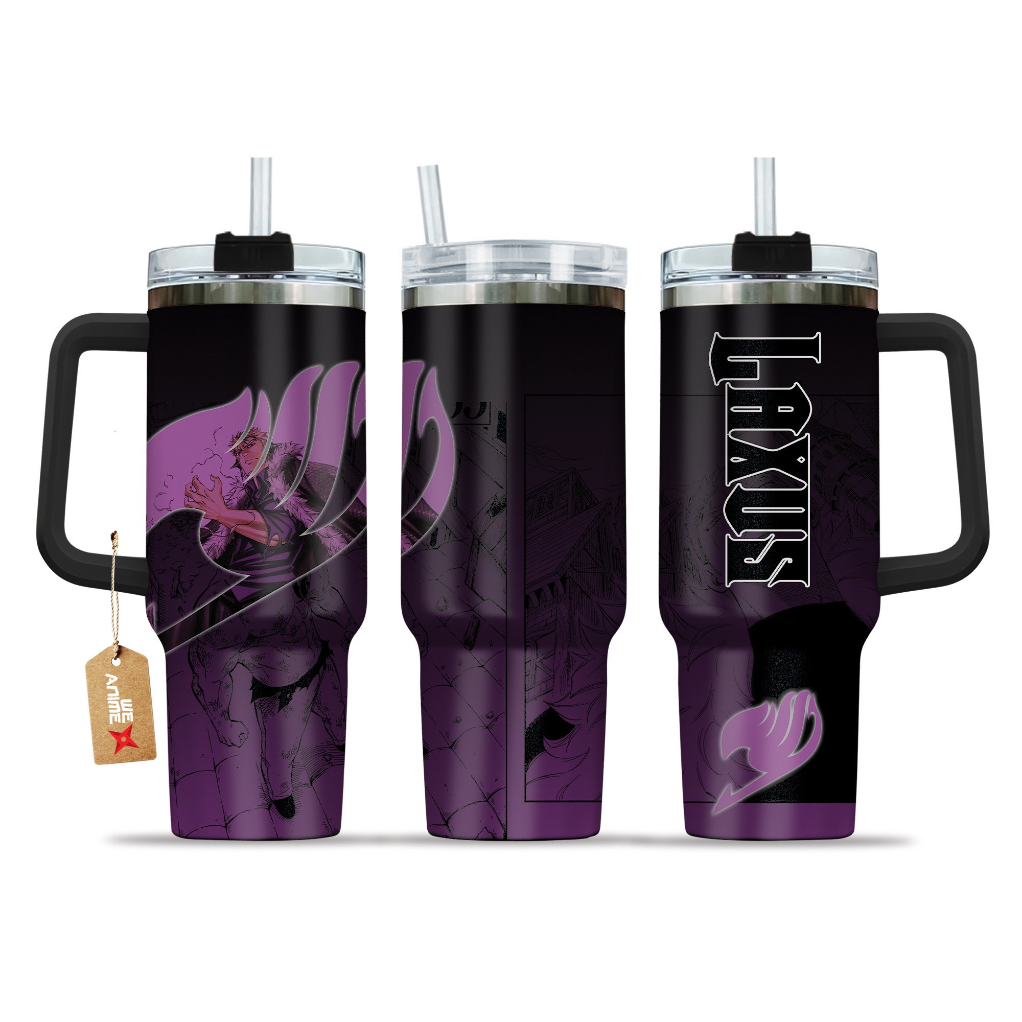 Laxus Dreyar Fairy Tail Anime Custom Stanley Cup 40 oz 30 oz Tumbler With HandleTVC2301210