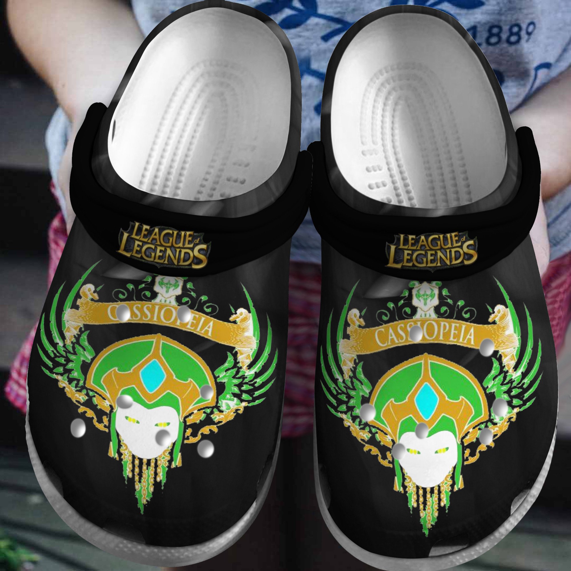 League Of Legends Game Crocs Crocband Clogs Shoes Comfortable For Men Women and Kids