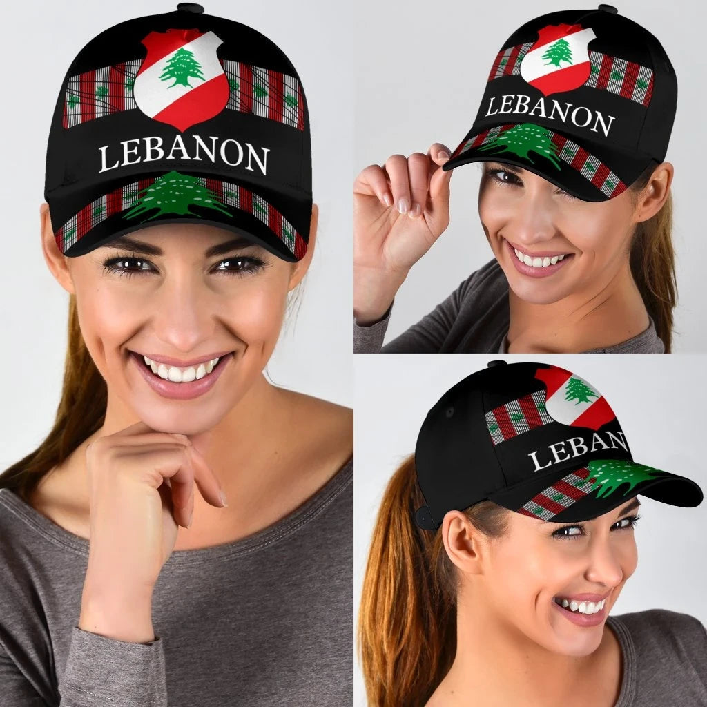 Lebanon - United Classic Cap RLT6 Trucker Hats Custom Hats Gifts For Men & Women