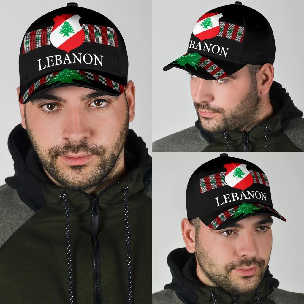 Lebanon - United Classic Cap RLT6 Trucker Hats Custom Hats Gifts For Men & Women