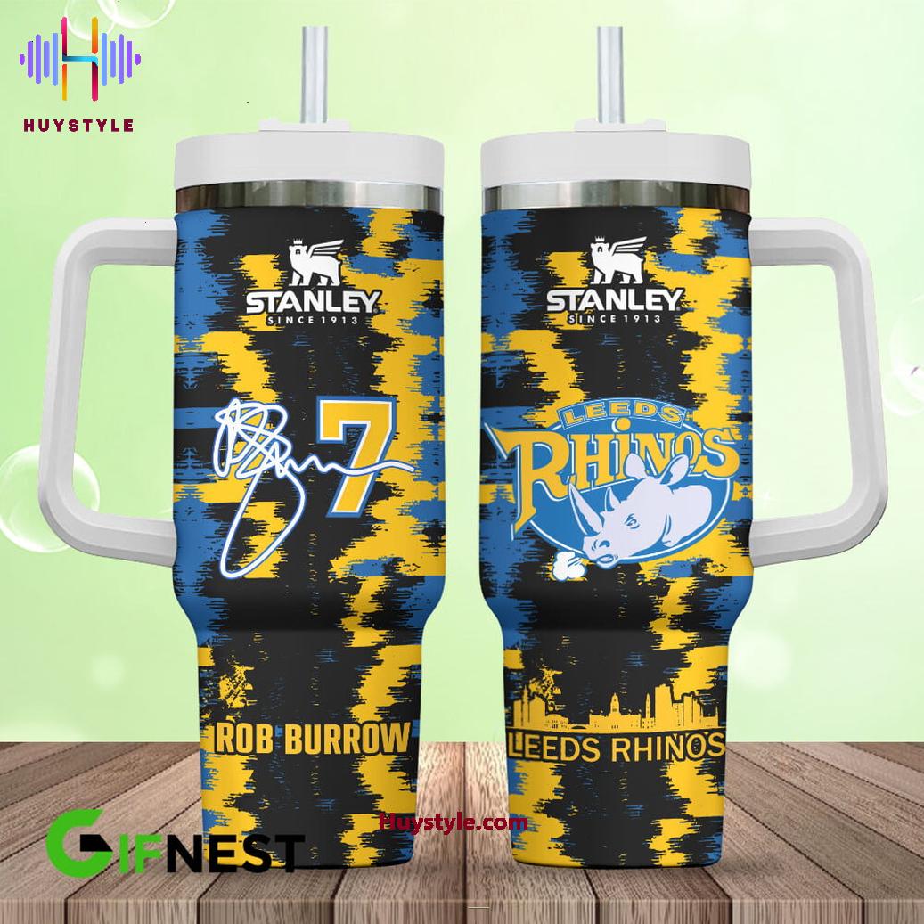 Leeds Rhinos Rugby Custom Stanley Cup 40 oz 30 oz Tumbler With HandleTVC2301702