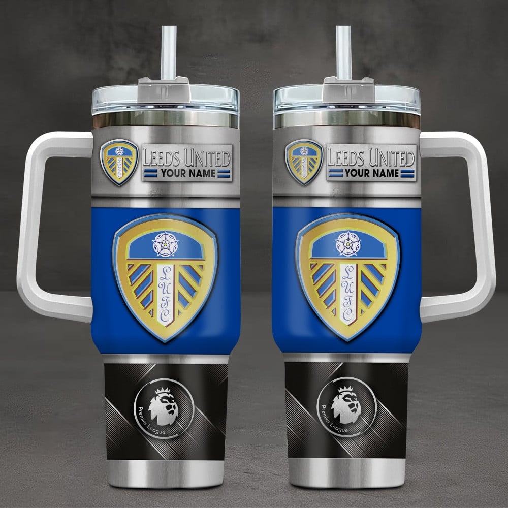Leeds United F.C EPL Custom Stanley Cup 40 oz 30 oz Tumbler With HandleTVC230197