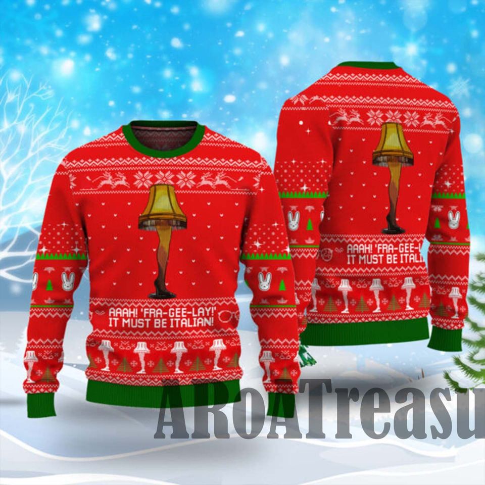 Leg Lamp Questionelay It Must Be Italian A Xmas Story Ugly