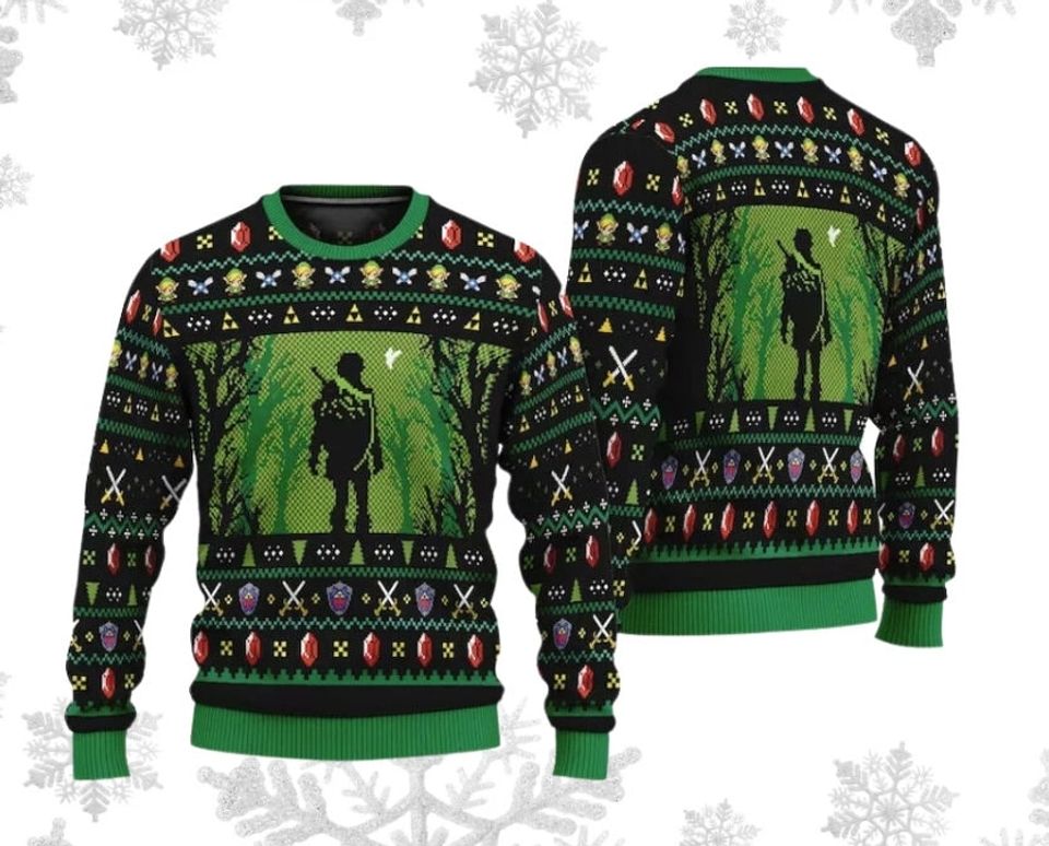 Legend Of Zelda Ugly Christmas Sweater, Xmas Sweater