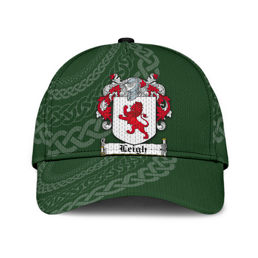 Leigh Coat Of Arms - Irish Family Crest St Patrick's Day Hat Classic Cap Trucker Hats Custom Hats Gifts For Men & Women