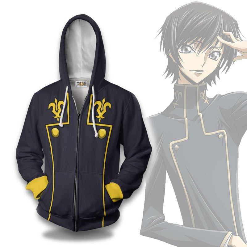 Lelouch Lamperouge 3D All Over Print Hoodie, Zip Hoodie