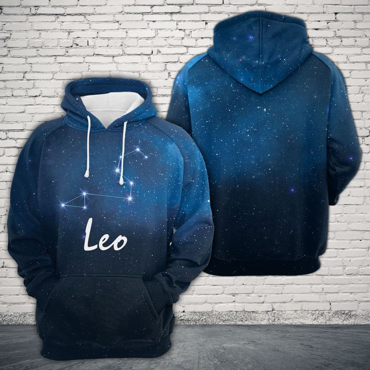 Leo Horoscope 3D All Over Print Hoodie, Zip Hoodie