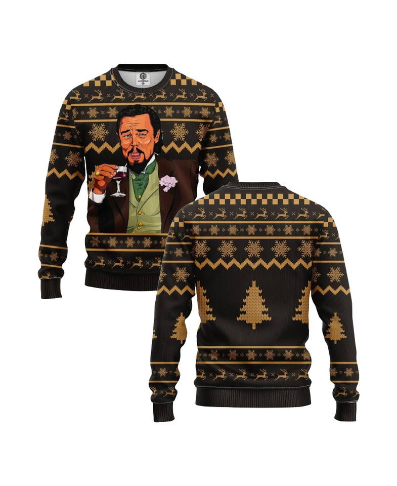 Leonardo DiCaprio Ugly Christmas Sweater