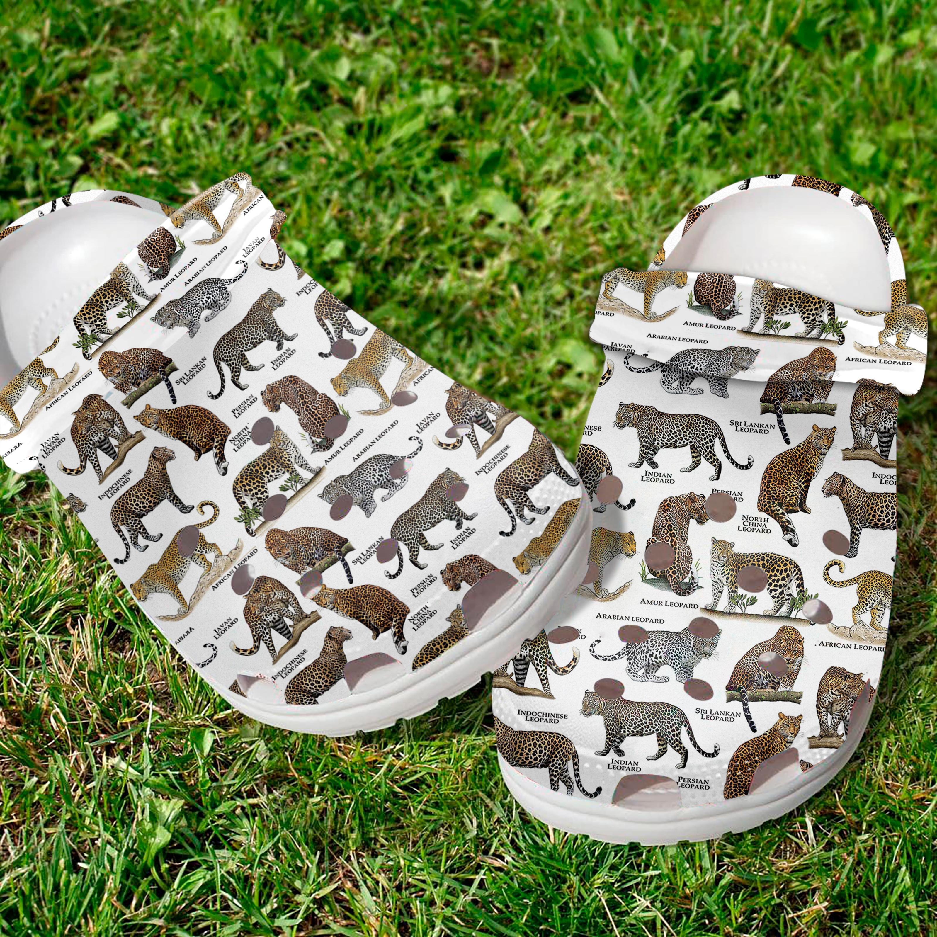 Leopards Of The World Crocs Crocband Clogs Shoes Comfortable For Men Women and Kids