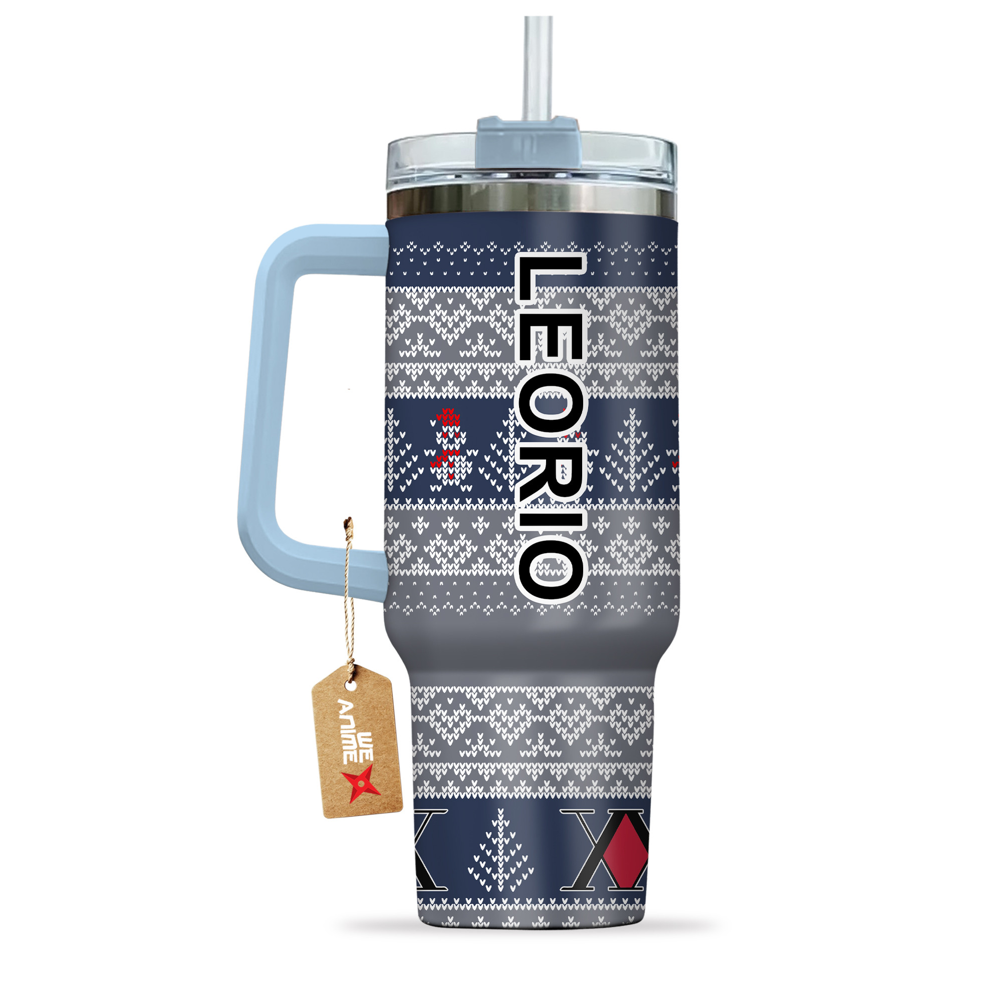 Leorio Paradinight Hunter x Hunter Anime Custom Stanley Cup 40 oz 30 oz Tumbler With HandleTVC2301158 - Image 3