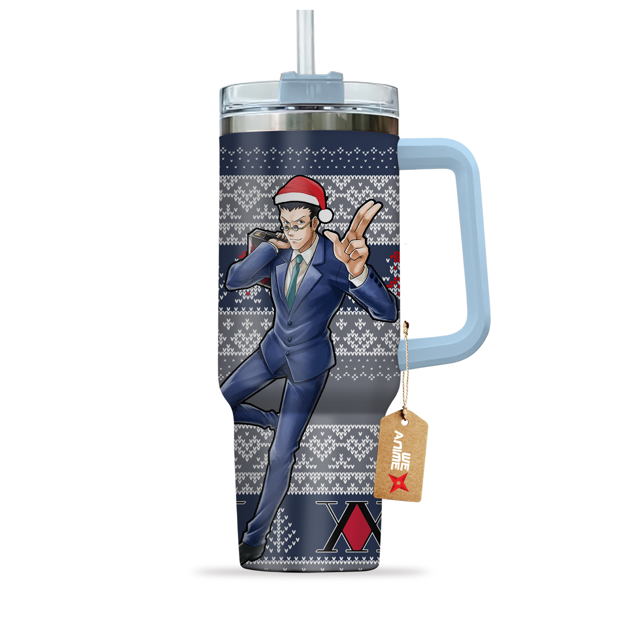 Leorio Paradinight Hunter x Hunter Anime Custom Stanley Cup 40 oz 30 oz Tumbler With HandleTVC2301158 - Image 4