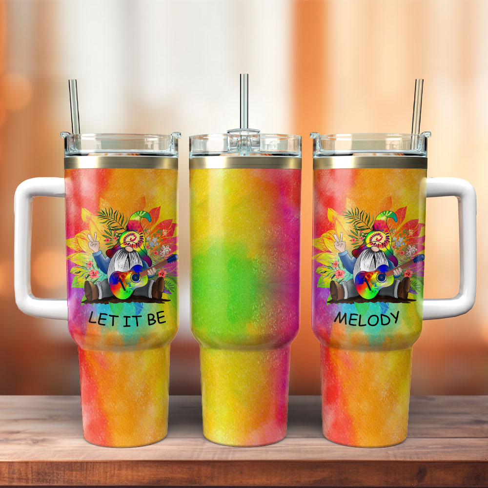 Let It Be Gnomes Cartoon Custom Stanley Cup 40 oz 30 oz Tumbler With HandleTVC2301239