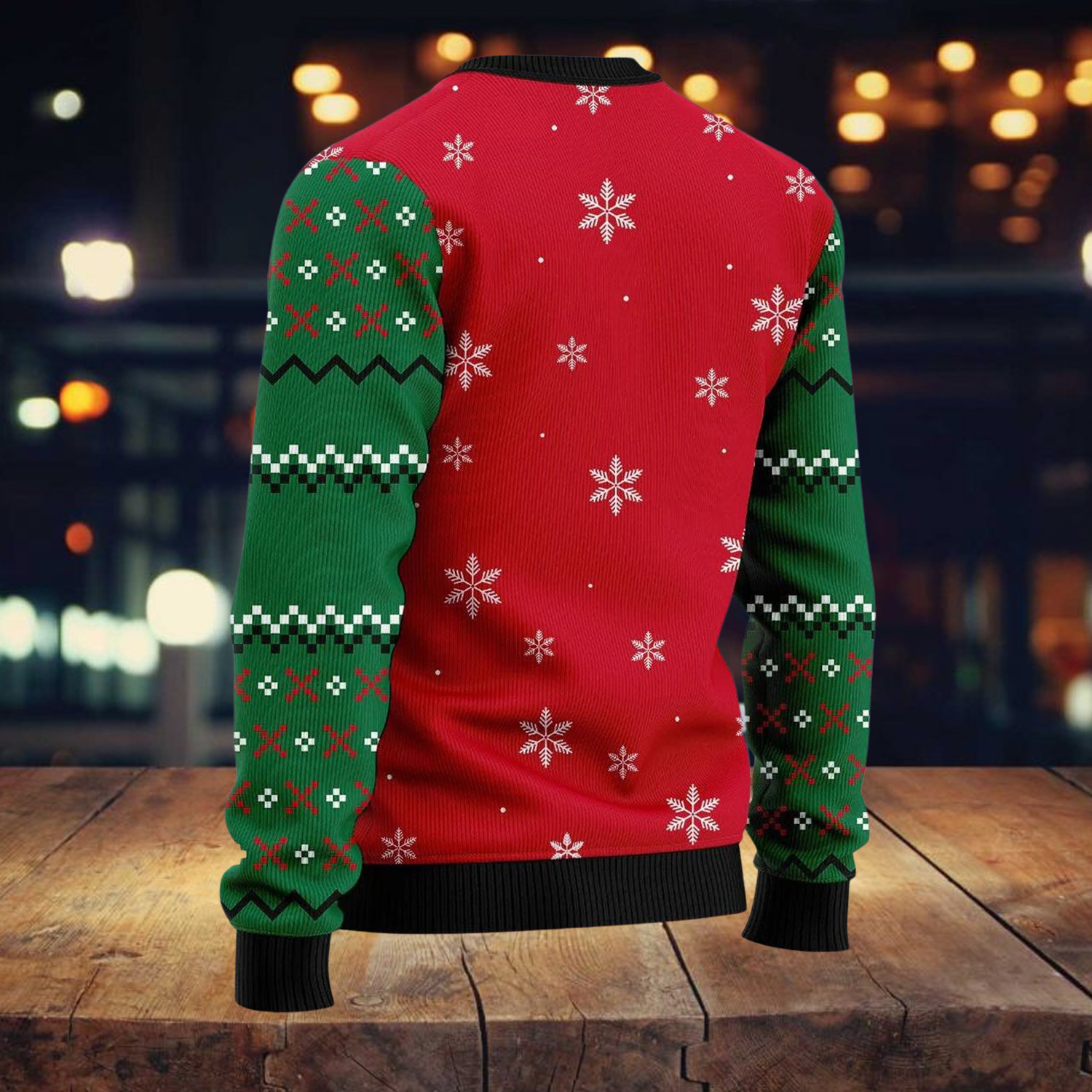 Let It Glow Christmas Ugly Christmas Sweater Adult 3D Funny Matching for family - Image 2