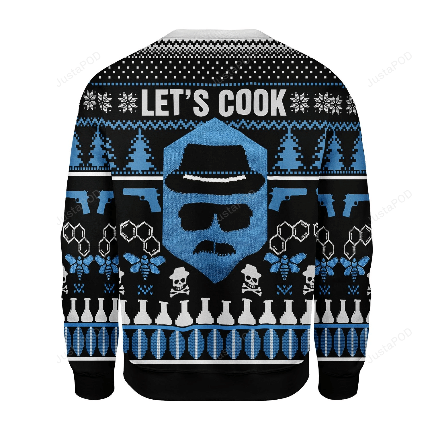 Let'S Cook Ugly Christmas Sweater Adult 3D Funny Matching for family