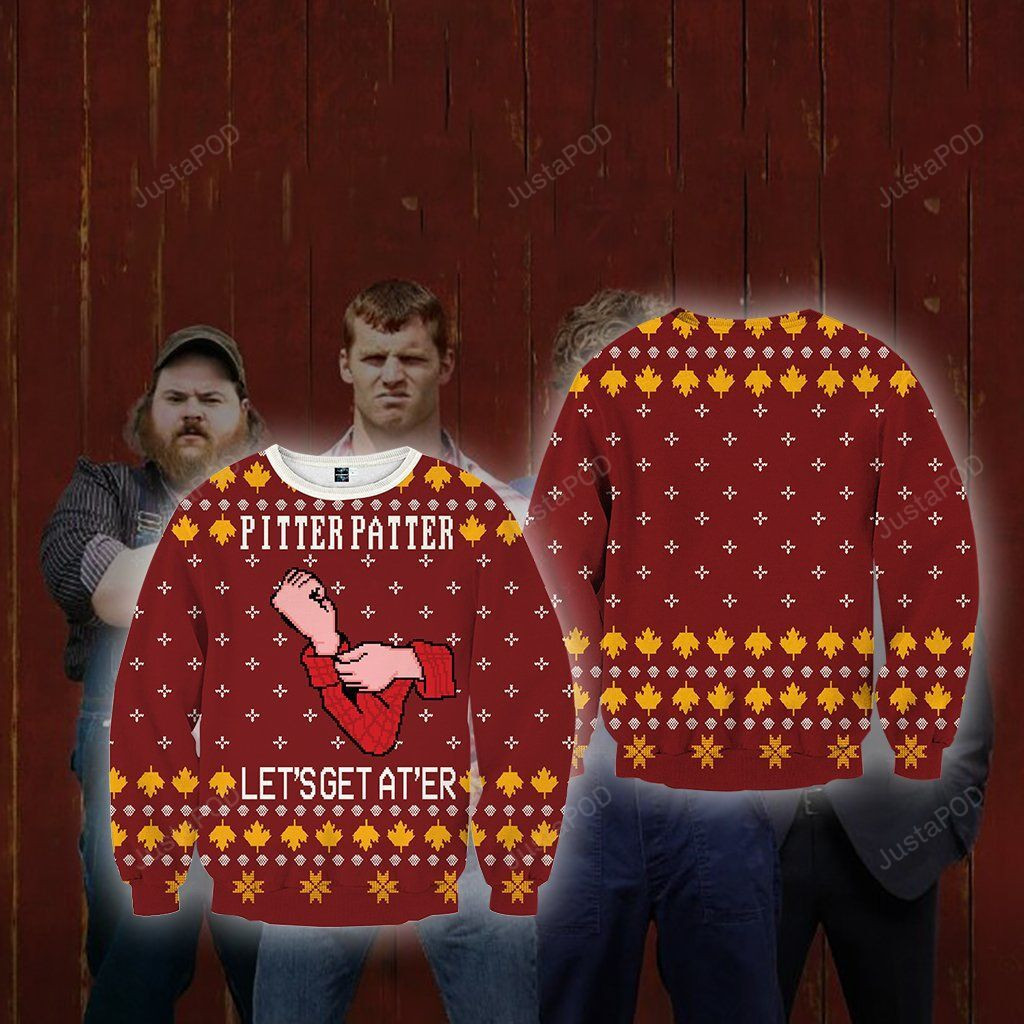 Letterkenny Ugly Christmas Sweater Adult 3D Funny Matching for family