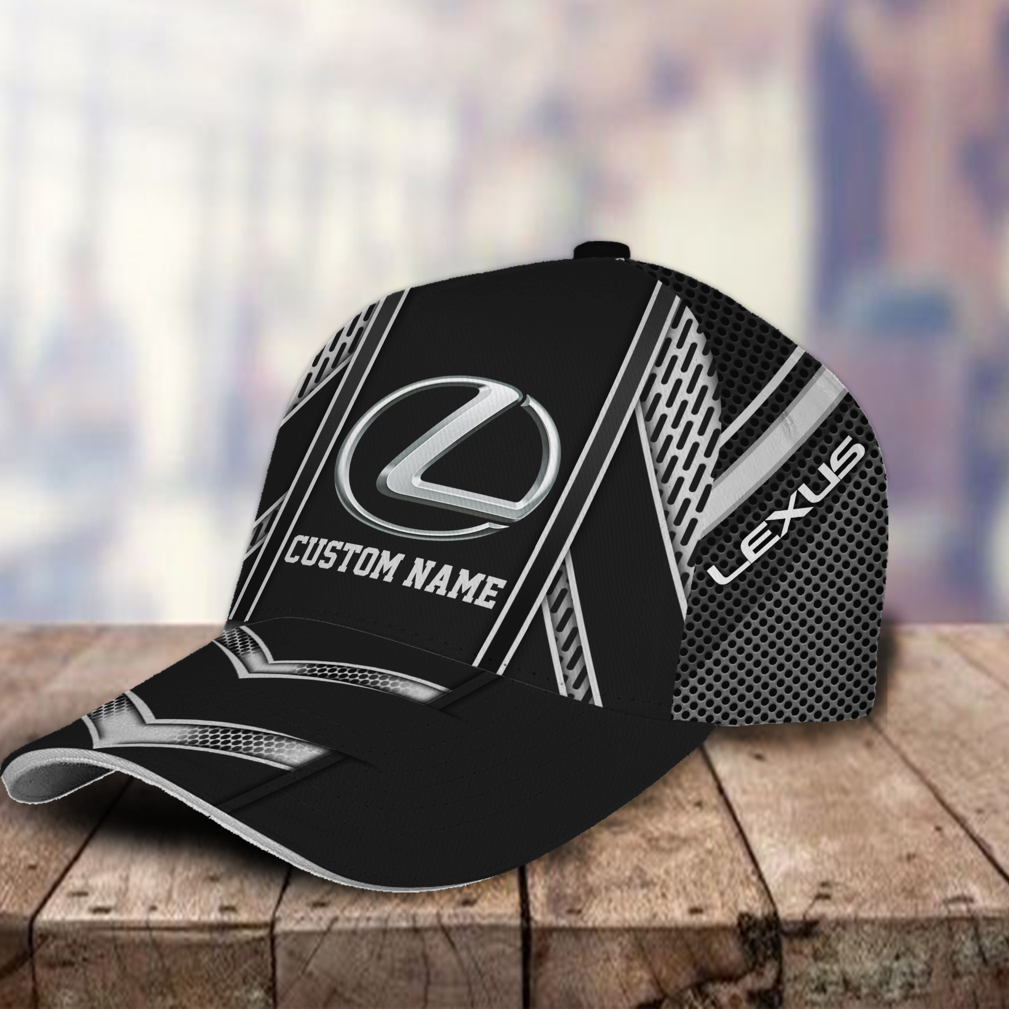 Lexus 3D Classic Cap Hat Personalized Name For Men Women Trucker Hats Custom Hats Gifts For Men & Women