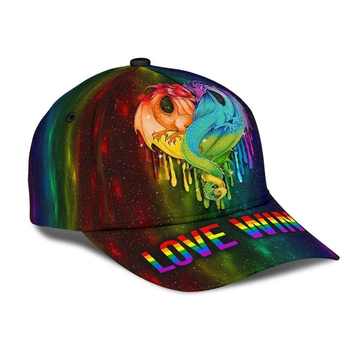 Lgbt Classic Cap, Life Gets Better Together Lgbt Printing 3D Baseball Cap Hat, couple lesbian gifts Trucker Hats Custom Hats Gifts For Men & Women