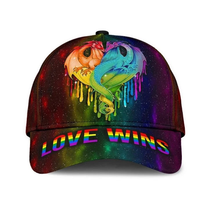 Lgbt Classic Cap, Life Gets Better Together Lgbt Printing 3D Baseball Cap Hat, couple lesbian gifts Trucker Hats Custom Hats Gifts For Men & Women