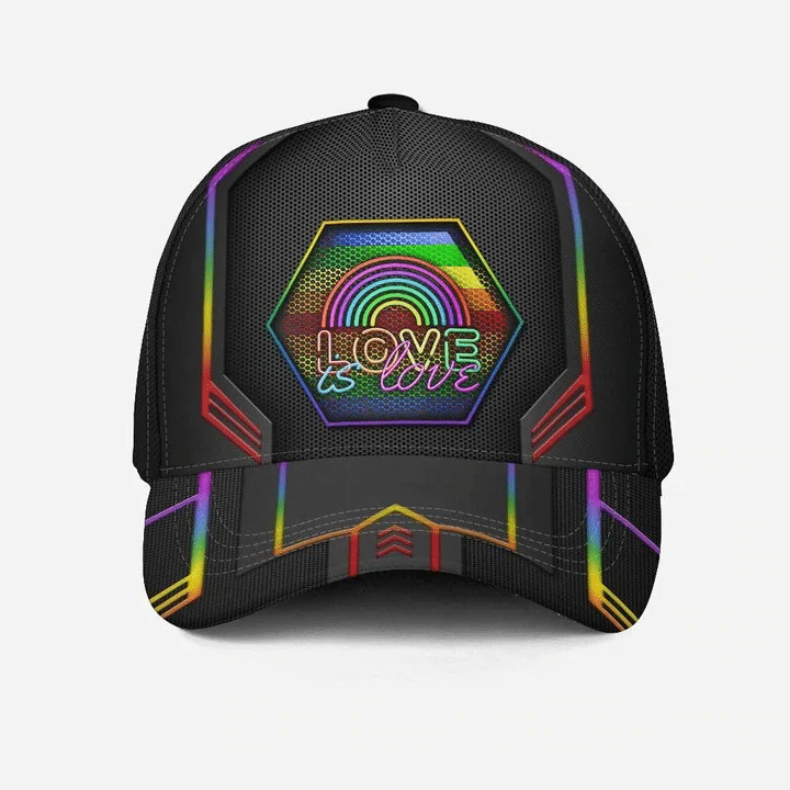 LGBT Pride Cap, These Colors Don't Run Either LGBT Printing Baseball Cap Hat, Pride Accessories Trucker Hats Custom Hats Gifts For Men & Women