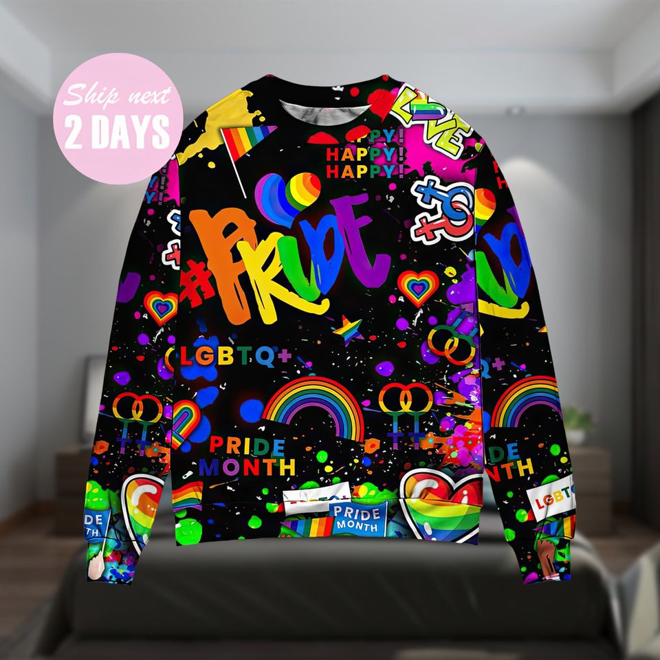 LGBT Pride Mix Color Sweatshirt