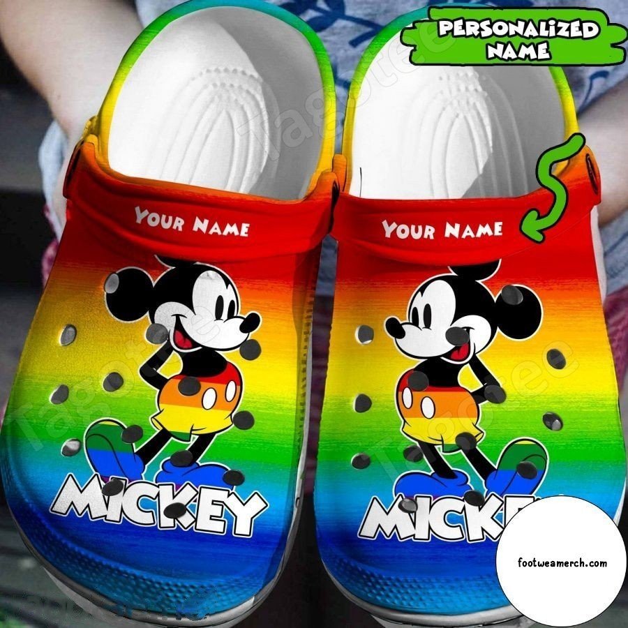 LGBT Pride Month Crocs Clogs Crocband Shoes Comfortable For Men Women and Kids