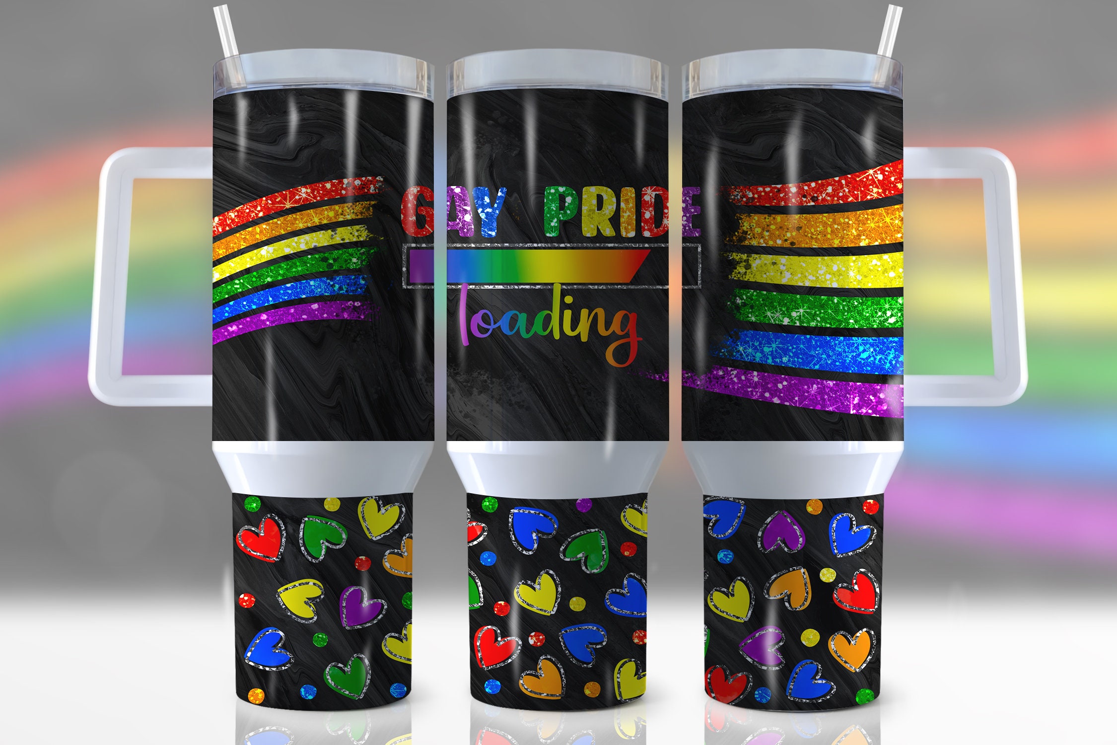 LGBTQ+ Gay Pride Custom Stanley Cup 40 oz 30 oz Tumbler With HandleTVC2301952
