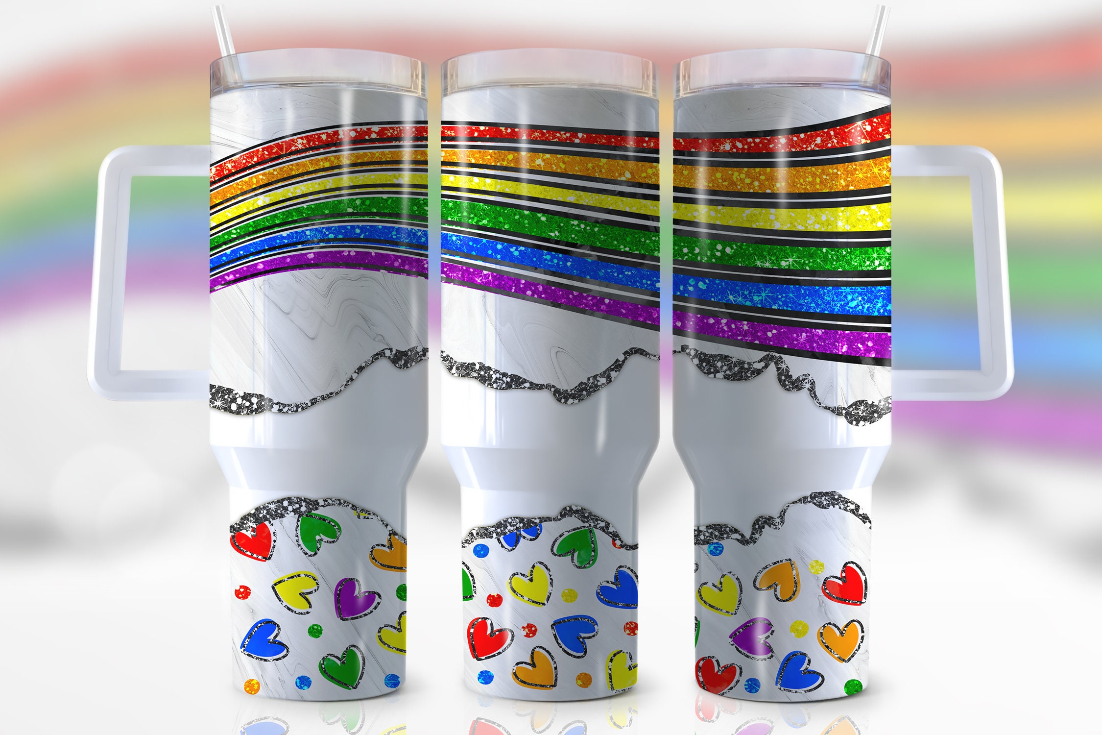 LGBTQ+ Pride Custom Stanley Cup 40 oz 30 oz Tumbler With HandleTVC2301954