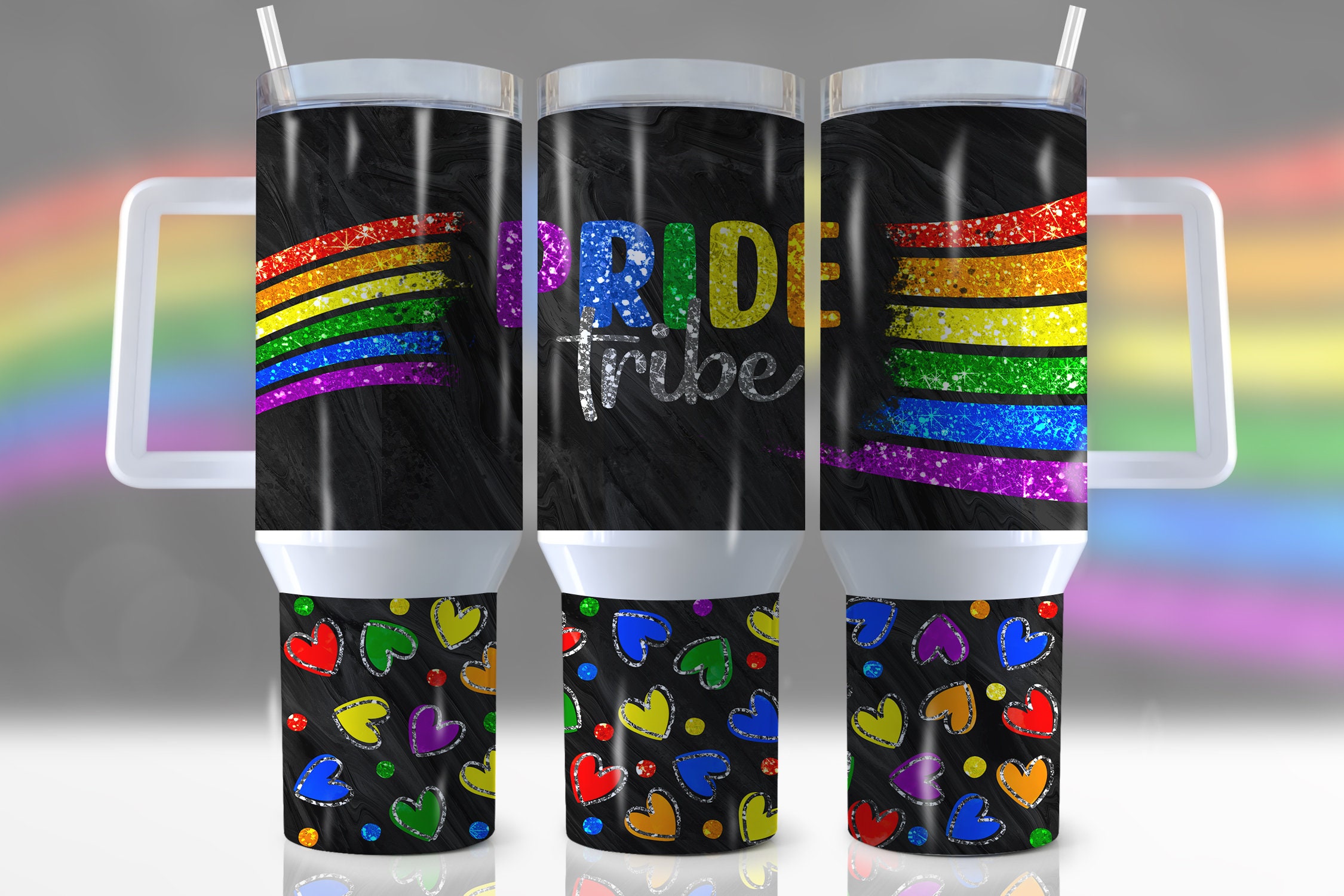 LGBTQ+ Pride Tribe Custom Stanley Cup 40 oz 30 oz Tumbler With HandleTVC2301952