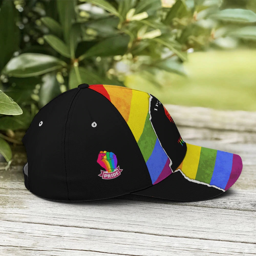 LGBTQ Pride Baseball Cap, I Don't Need Anyone's Approval To Be Me Classic Cap, Pride Accessories Trucker Hats Custom Hats Gifts For Men & Women