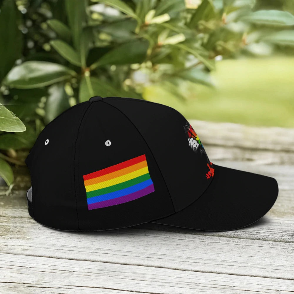LGBTQ Pride Baseball Cap, I Don't Need Anyone's Approval To Be Me Classic Cap, Pride Accessories Trucker Hats Custom Hats Gifts For Men & Women