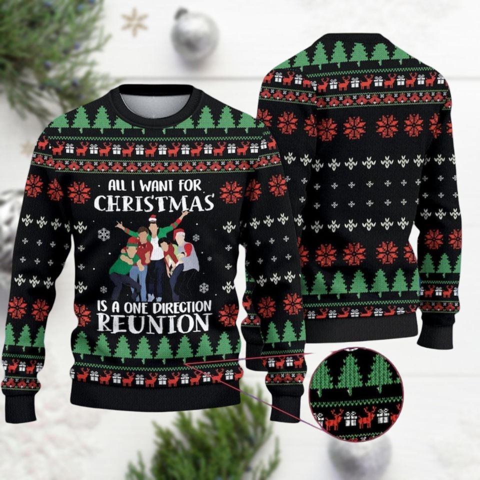 Liam Payn Ugly Sweater, One Direction Band Chirtsmas Sweater, Rip Liam Payne - Image 2