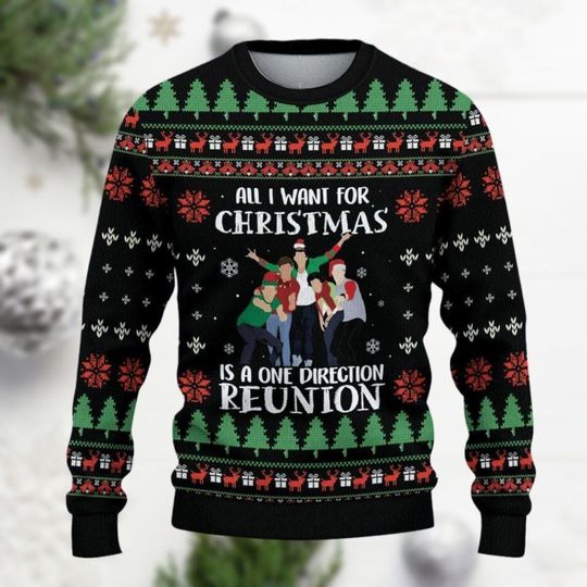 Liam Payn Ugly Sweater, One Direction Band Chirtsmas Sweater, Rip Liam Payne - Image 11