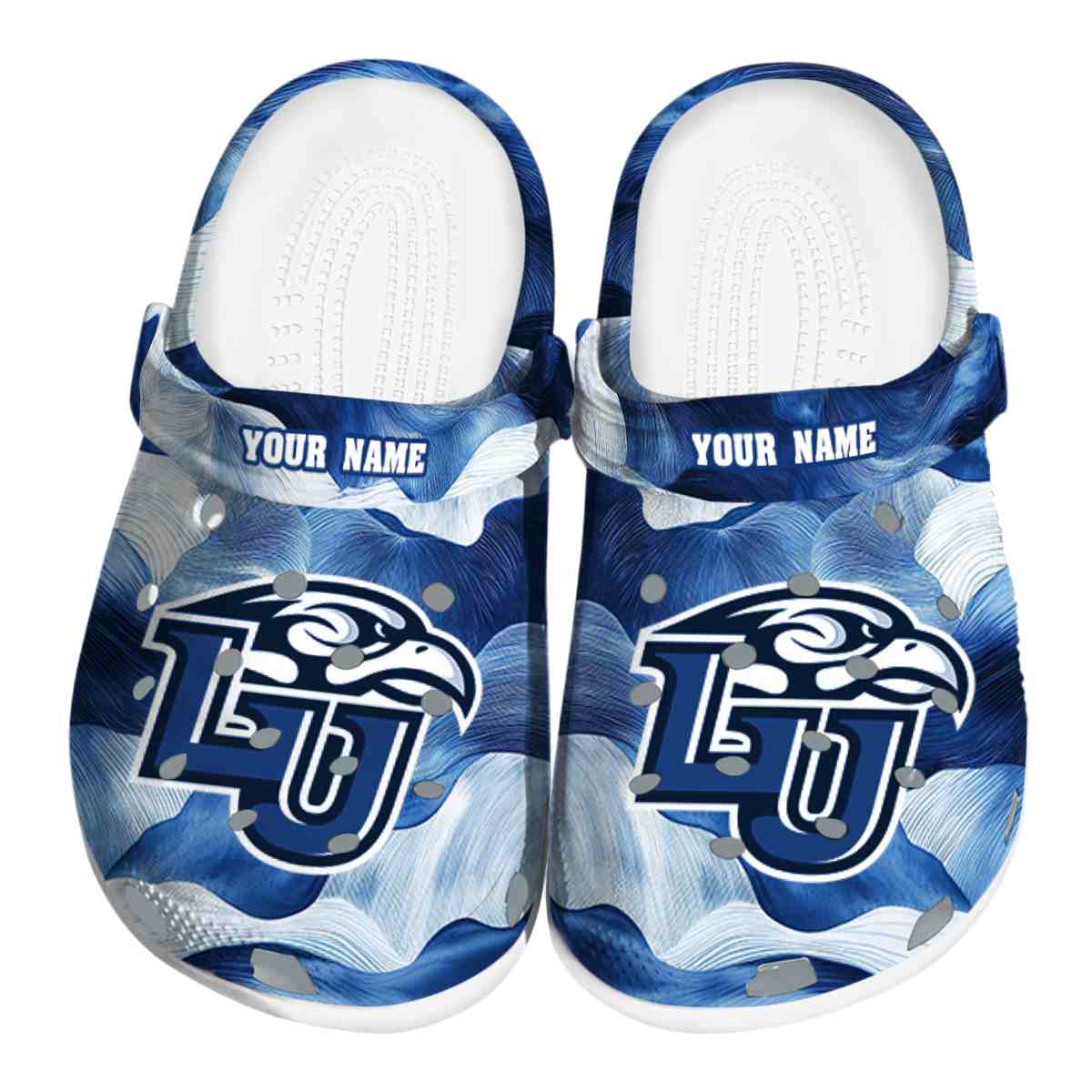 Liberty Flames NCAA Sport Crocs Crocband Clogs Shoes Comfortable For Men Women and Kids