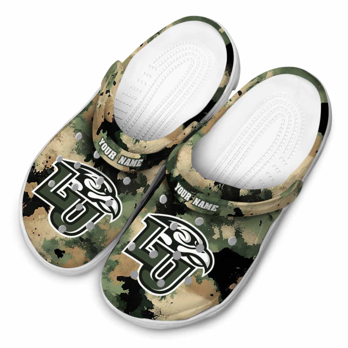 Liberty Flames NCAA Sport Crocs Crocband Clogs Shoes Comfortable For Men Women and Kids - Image 4