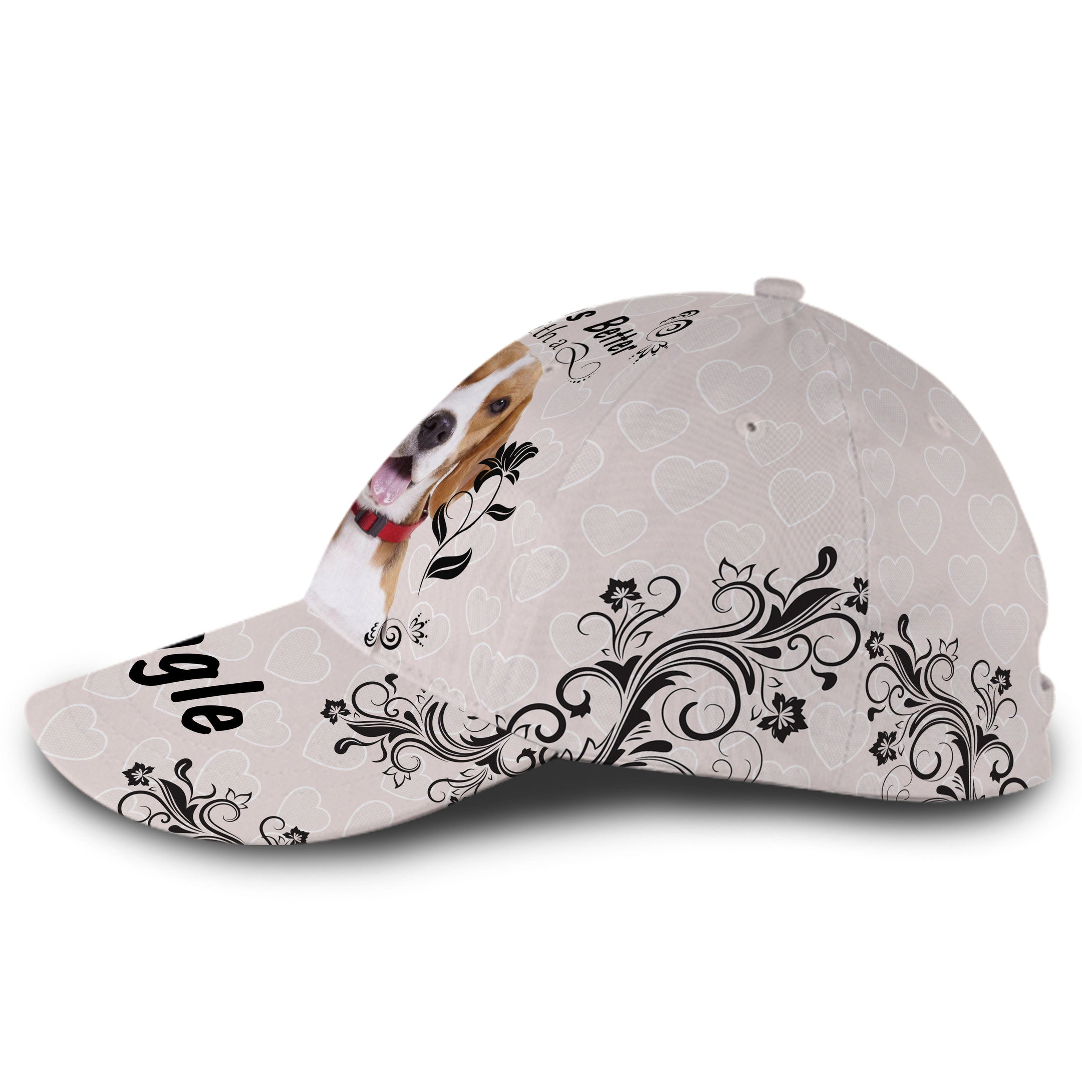 Life Is Better With Beagle Hat Classic Cap Trucker Hats Custom Hats Gifts For Men & Women