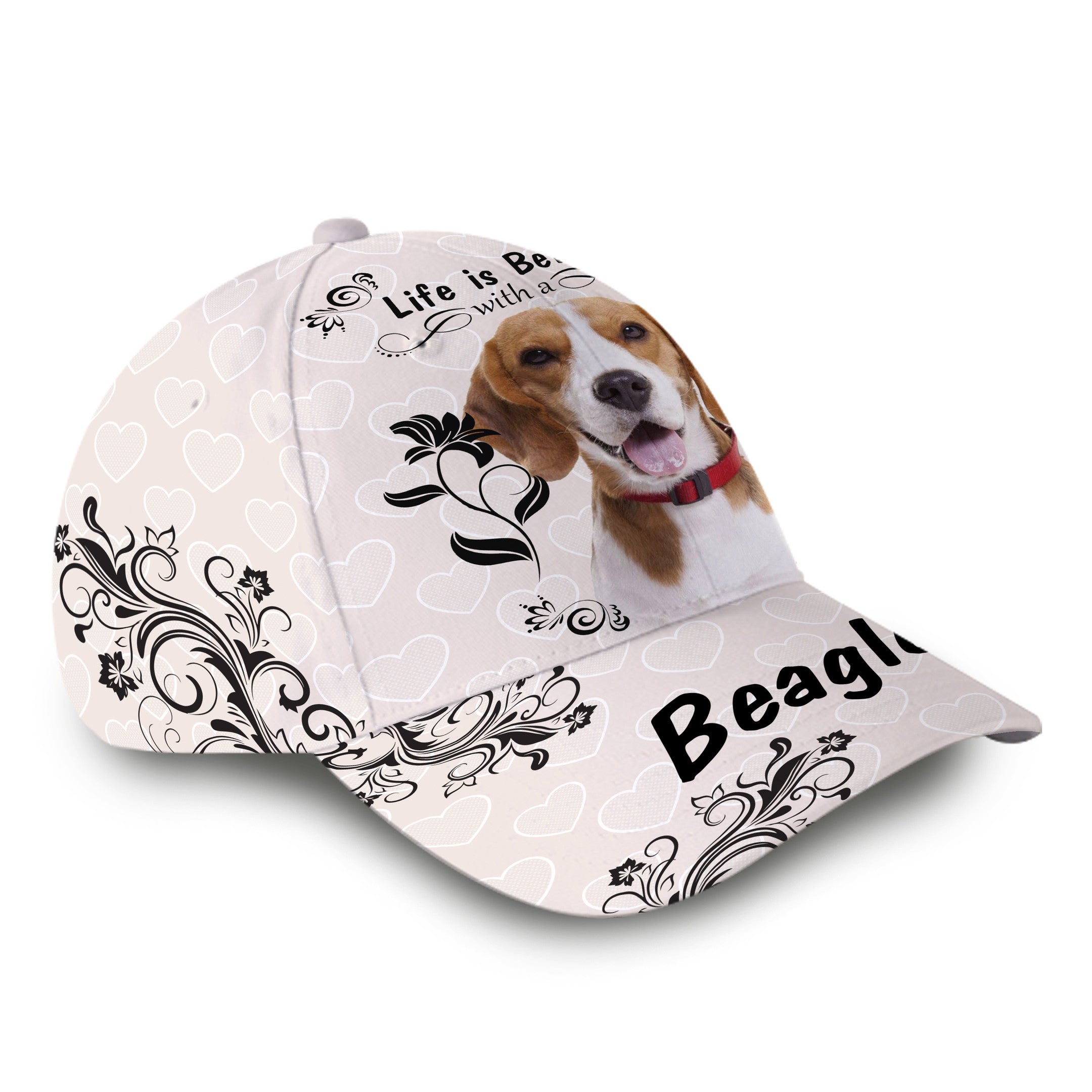 Life Is Better With Beagle Hat Classic Cap Trucker Hats Custom Hats Gifts For Men & Women