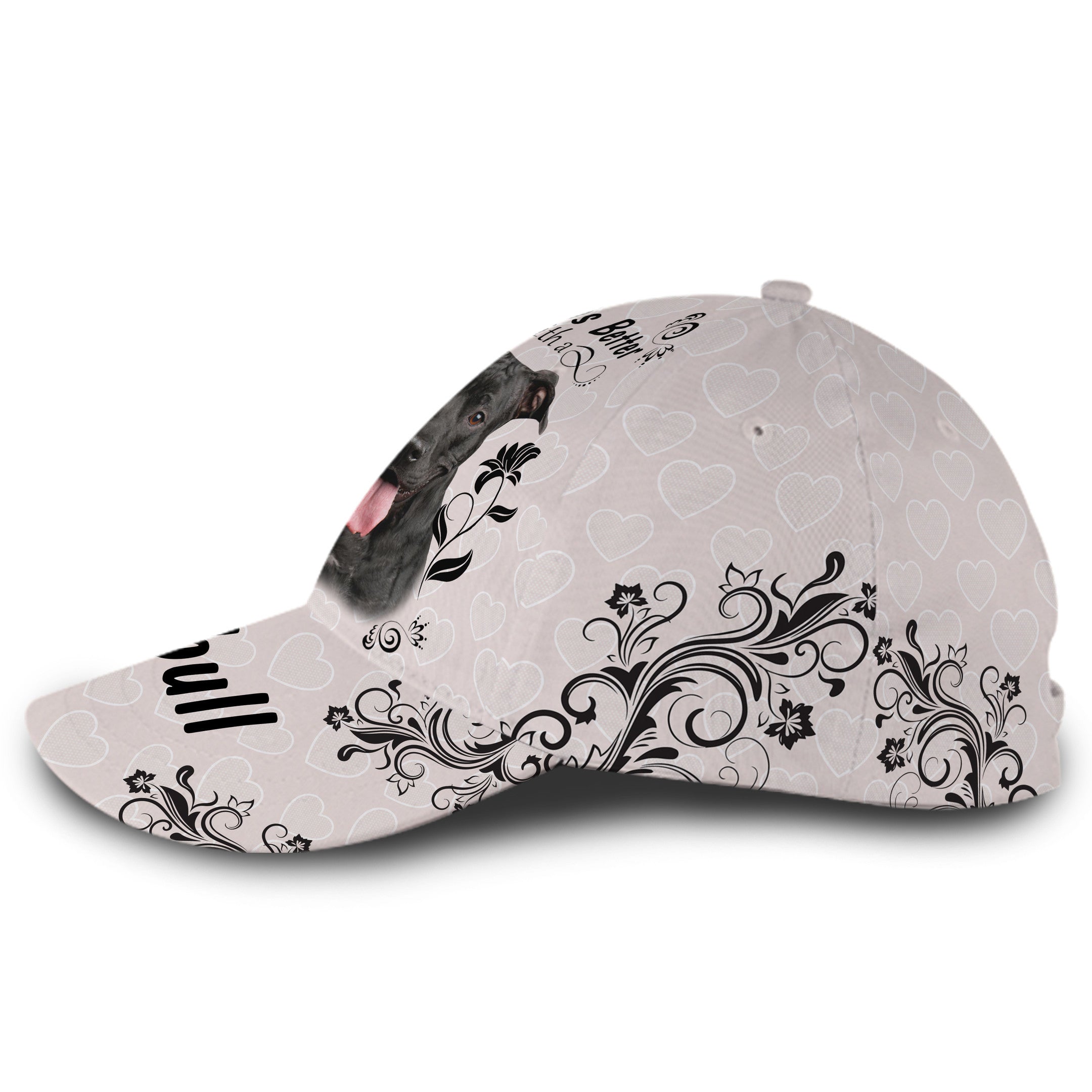 Life Is Better With Pitbull Hat Classic Cap Trucker Hats Custom Hats Gifts For Men & Women
