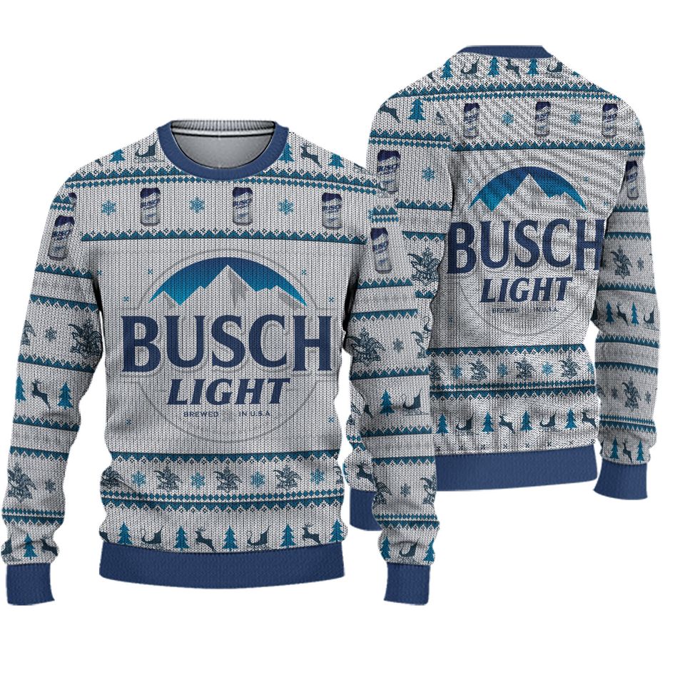 Light Beer Beer Ugly Christmas Sweater