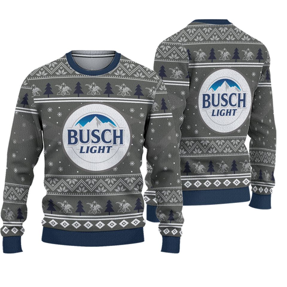 Light Beer Ugly Christmas Sweater Gift