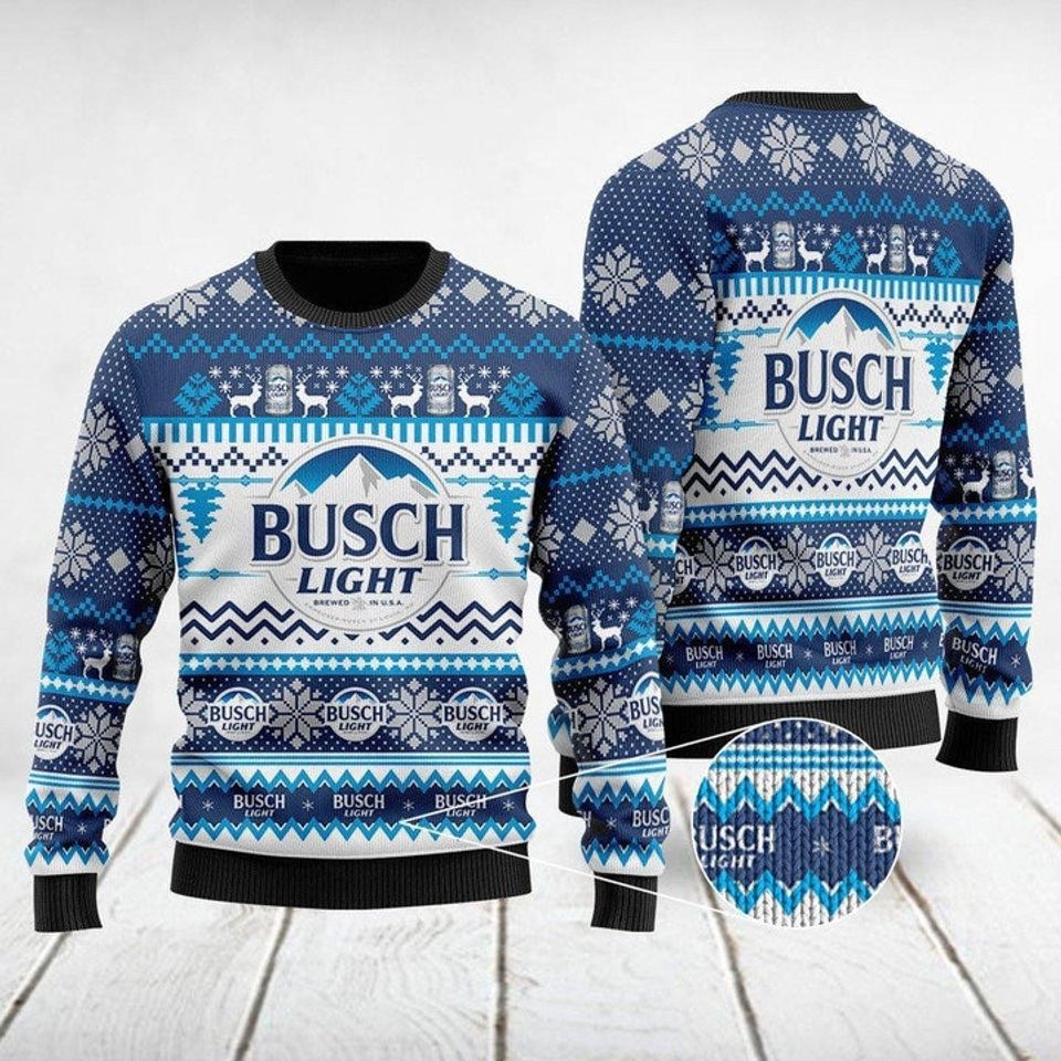 Light Beer Ugly Sweater, Ugly Christmas Sweater