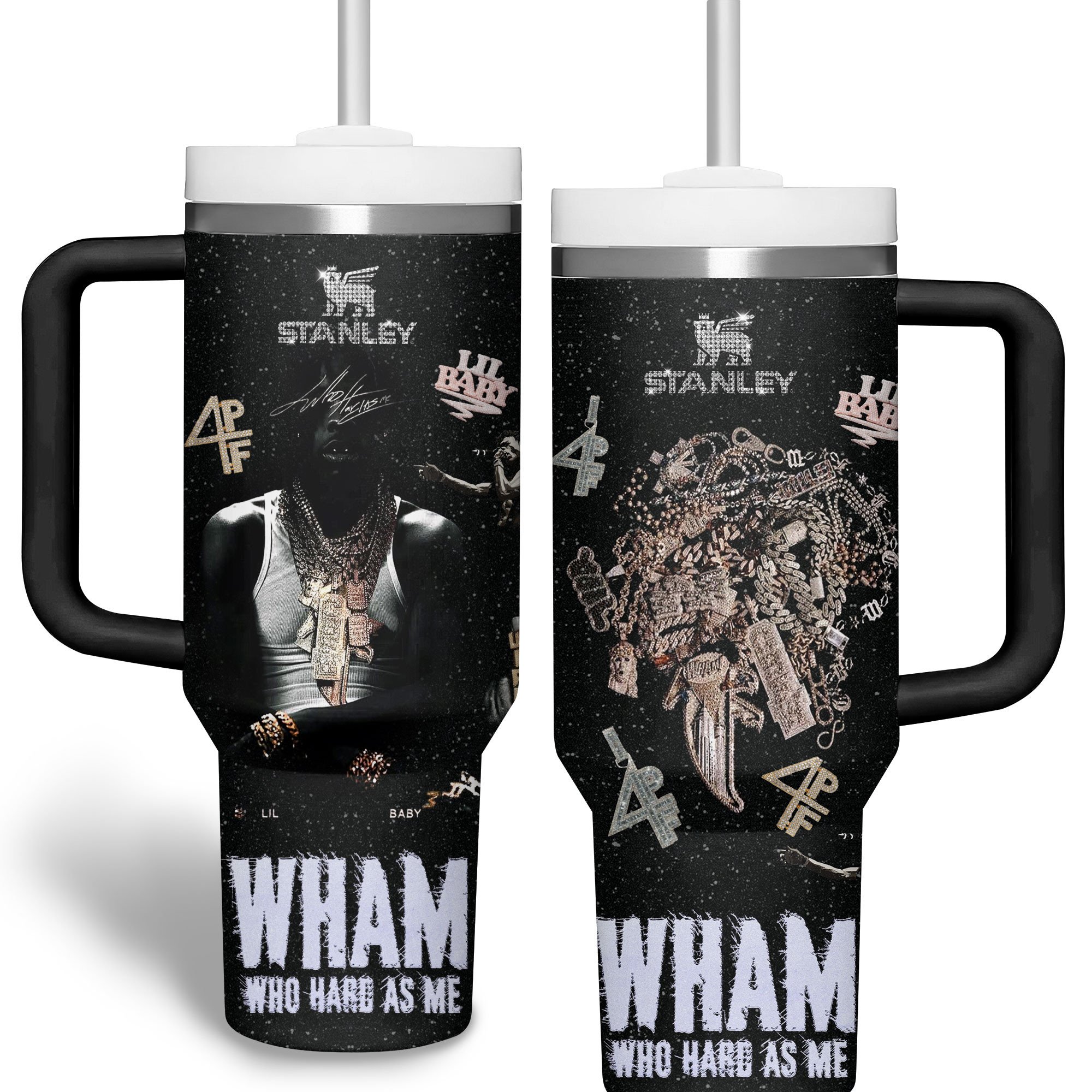 Lil Baby Music Custom Stanley Cup 40 oz 30 oz Tumbler With HandleTVC2301344