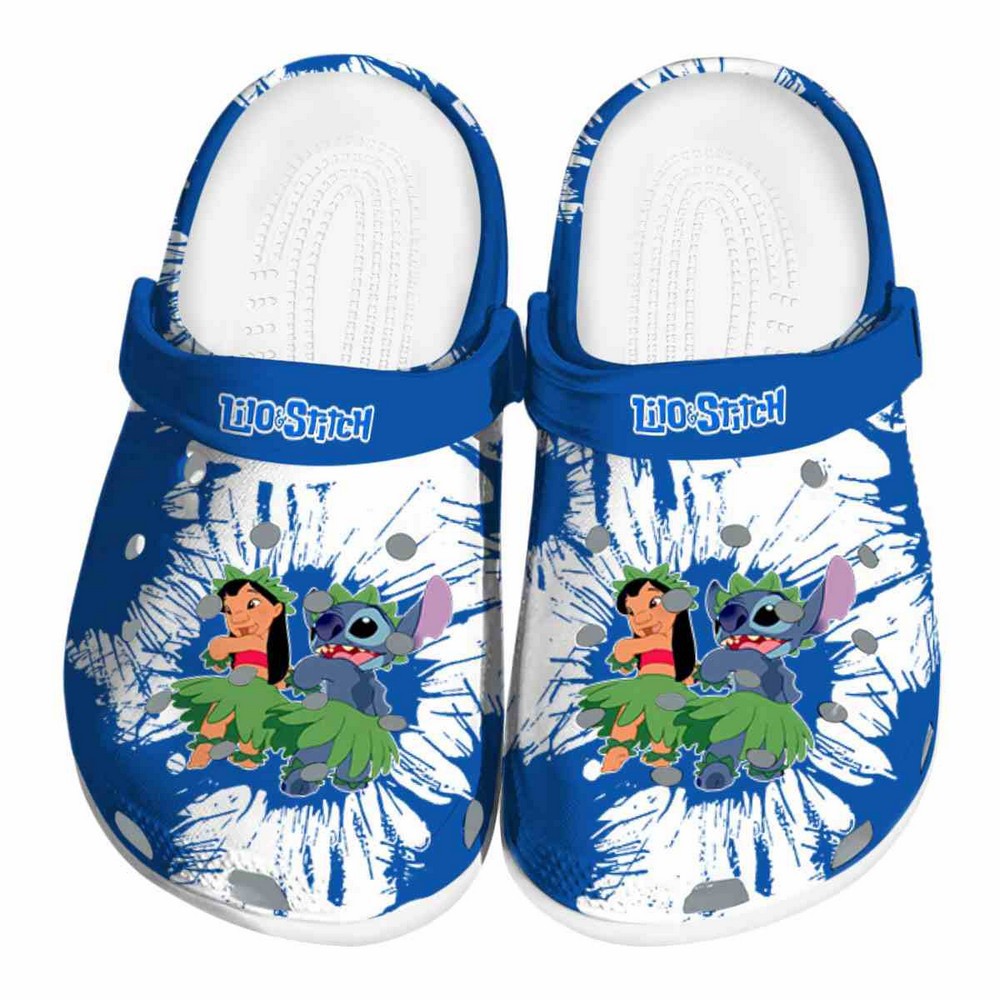 Lilo And Stitch Cartoon Crocs Crocband Clogs Shoes Comfortable For Men Women and Kids