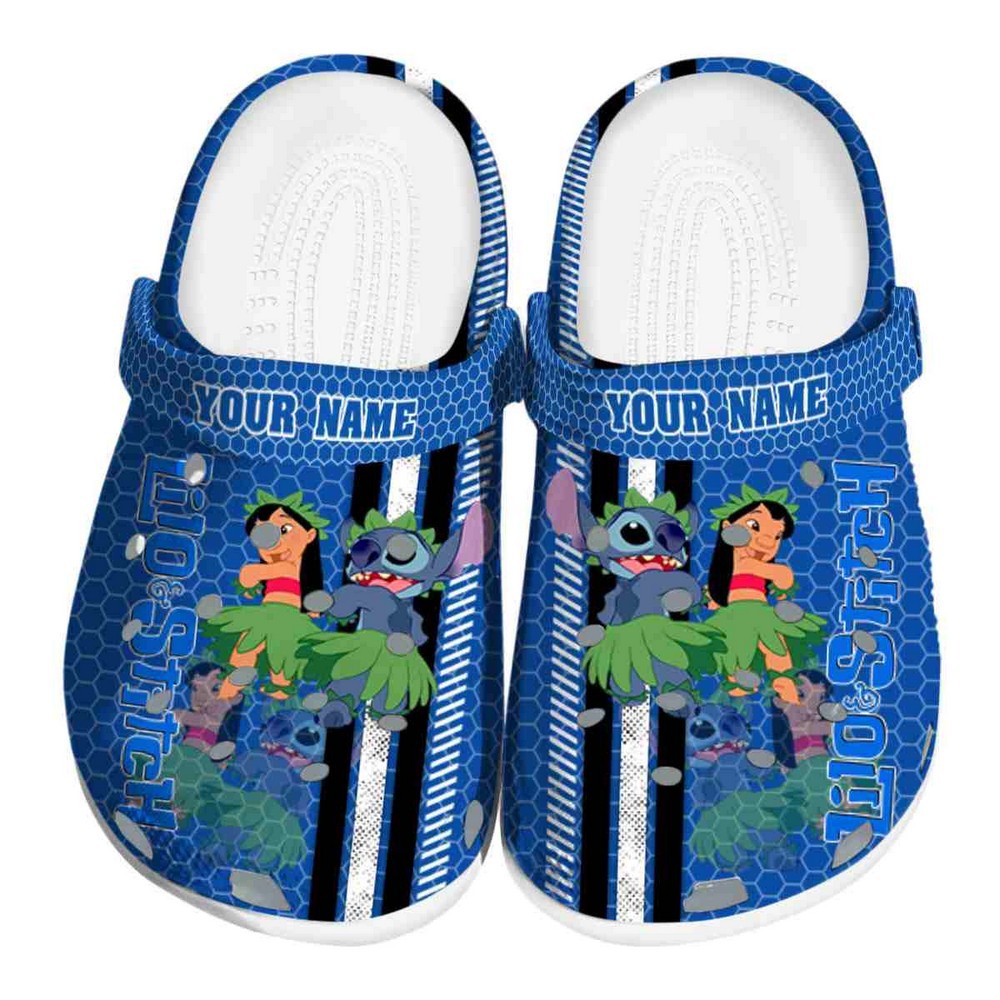Lilo And Stitch Cartoon Crocs Crocband Clogs Shoes Comfortable For Men Women and Kids